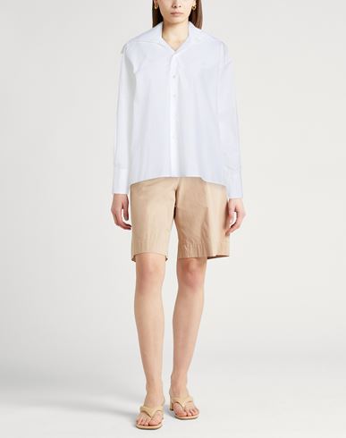 Woman Shirt White Size 10 Cotton