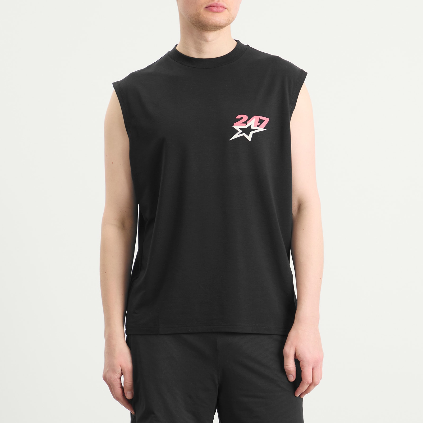 Represent Team 247 Star Os Tank Jet Black