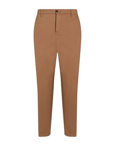 Man Pants Camel Size 28 Viscose, Polyamide, Elastane