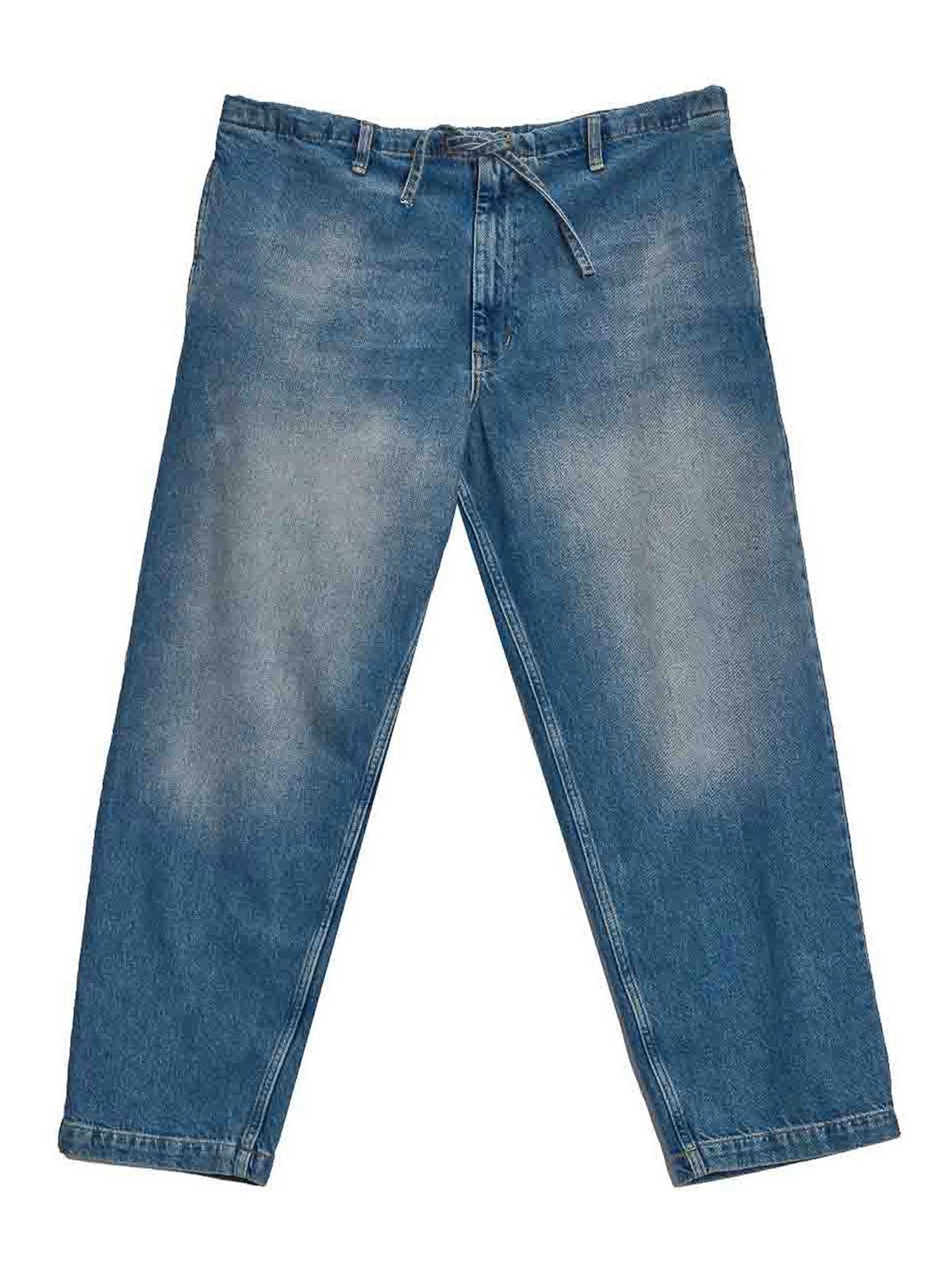 Moschino - casual drawstring denim trouser