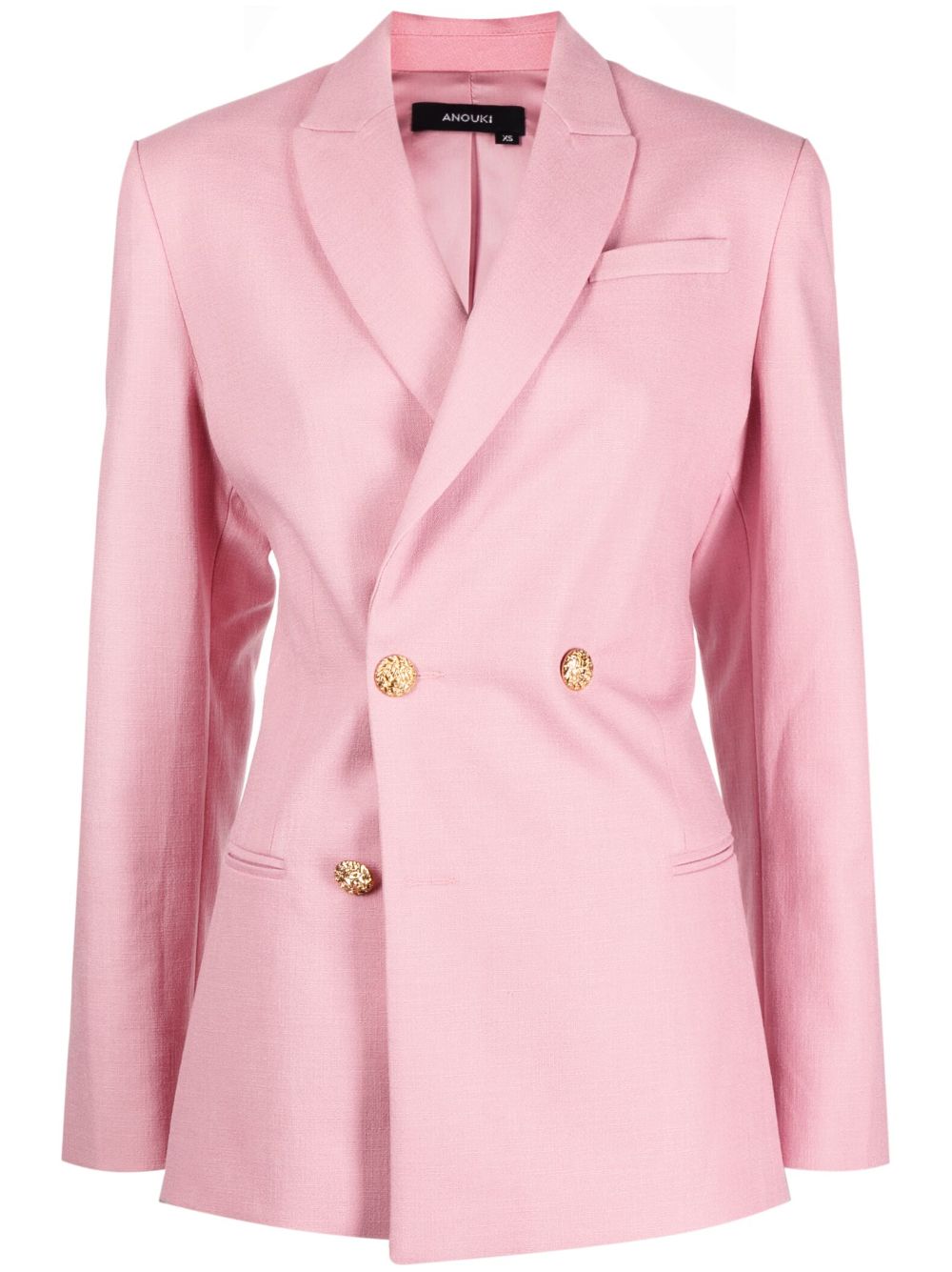 Double-breasted blazer - Pink