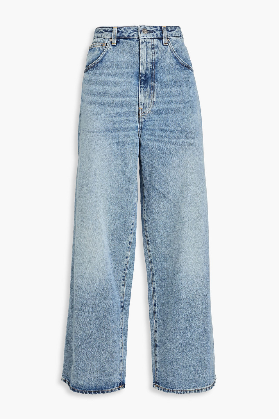 High-rise wide-leg jeans - Blue - 23W-32L