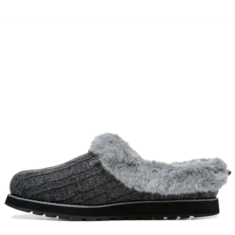 Women's Bobs Keepsakes Ice Angel Slipper Shoes (Charcoal)