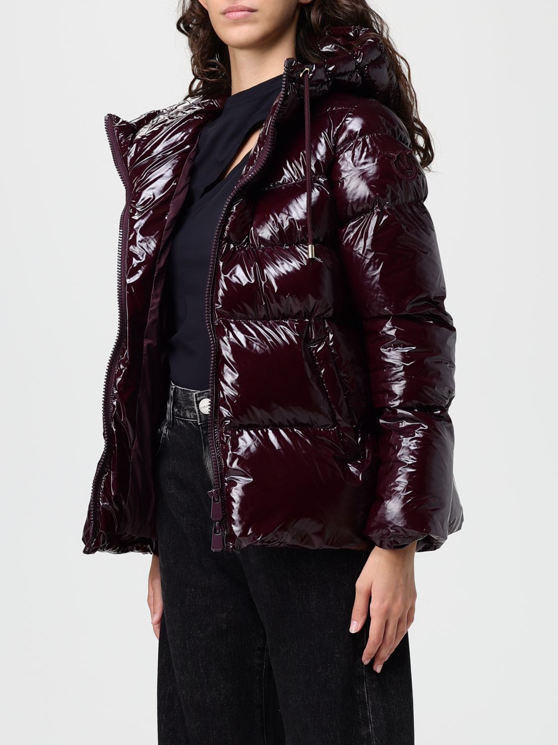 Jacket Woman color Burgundy