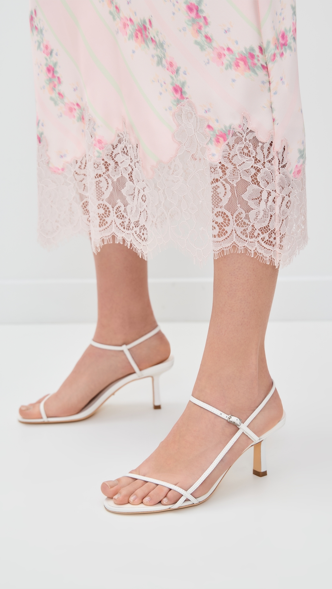 Tony Bianco Caprice Heel Sandals White