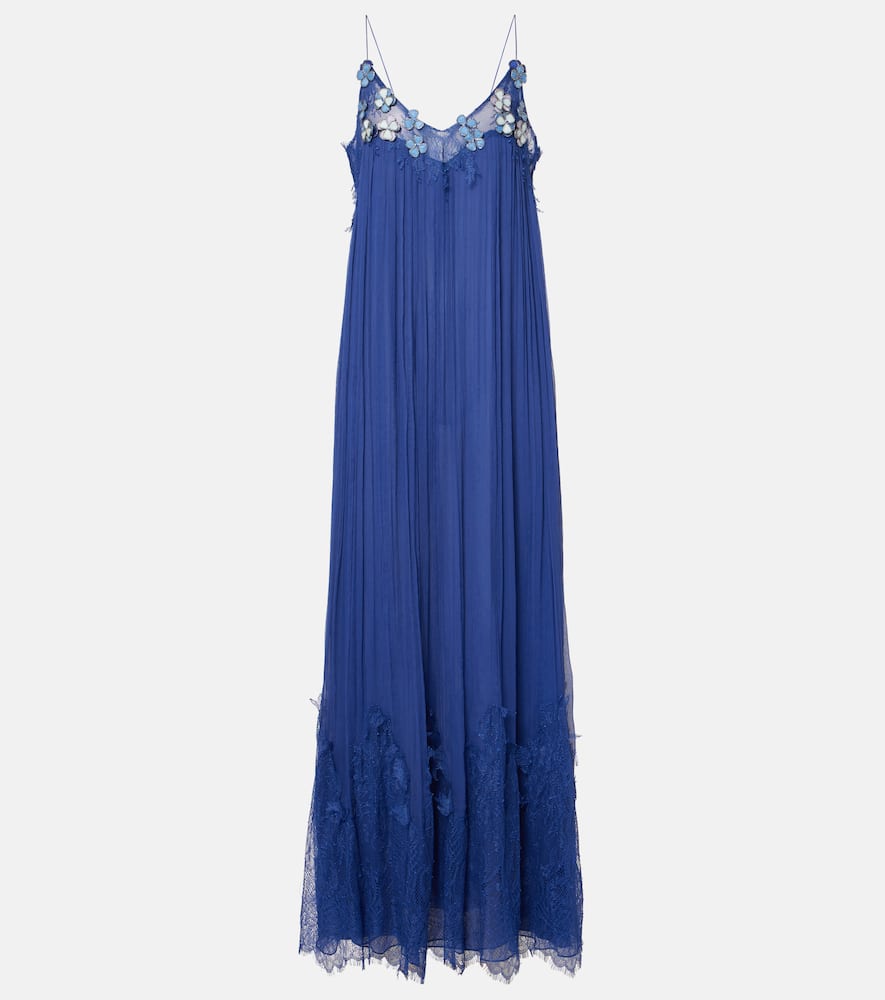 Kenda embellished chiffon maxi dress