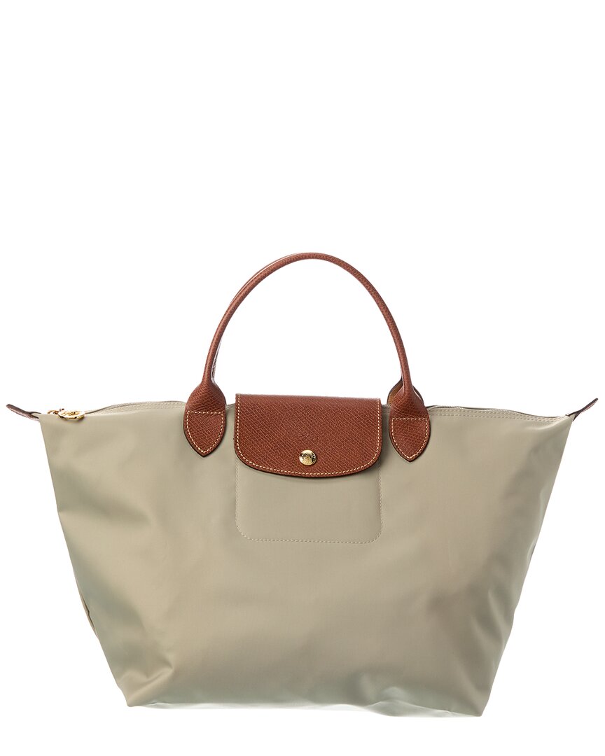 Le Pliage Original Medium Canvas Short Handle Handbag