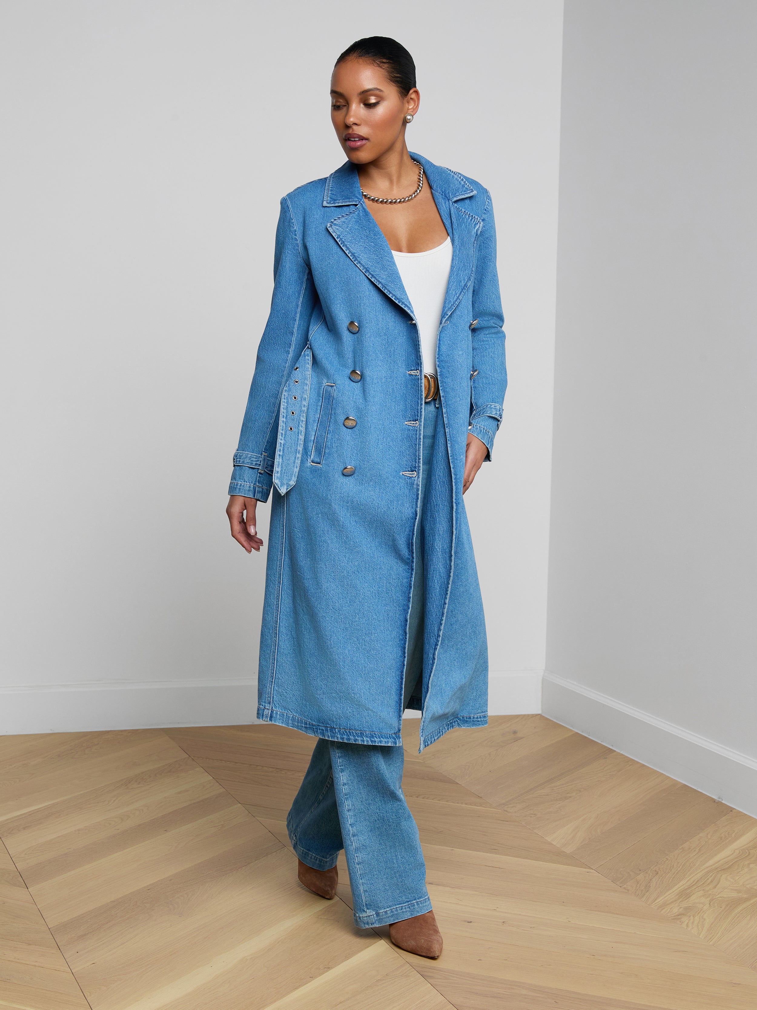 Bradley Trench Coat In Anaheim