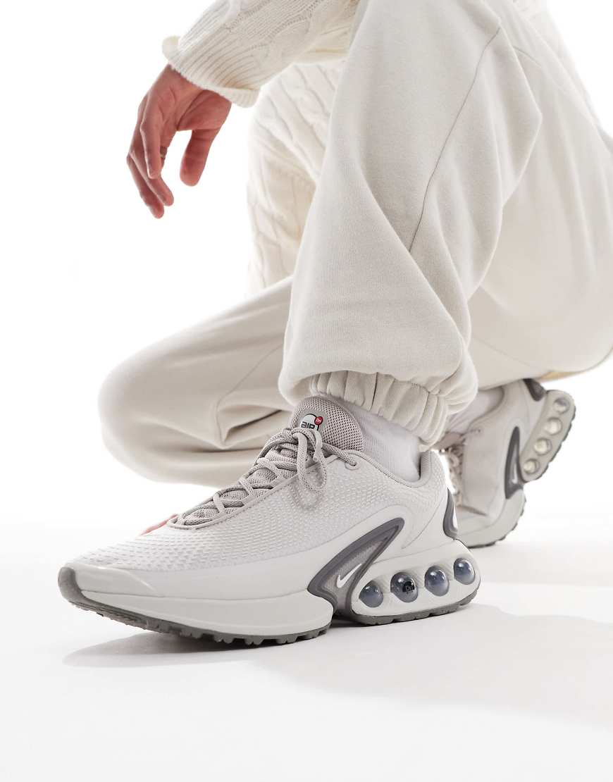 Air Max DN sneakers in light gray