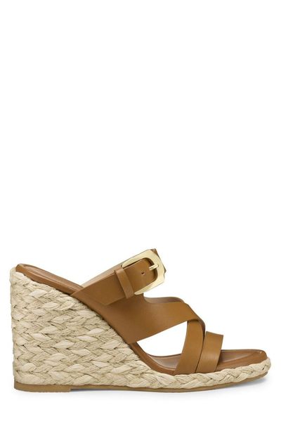 Stuart Weitzman Sai Espadrille Wedge Sandals
