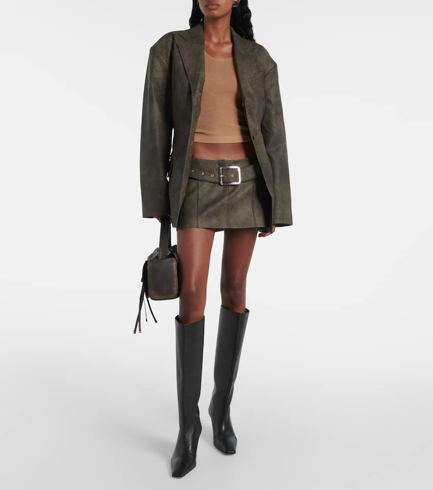Kaya faux leather jacket