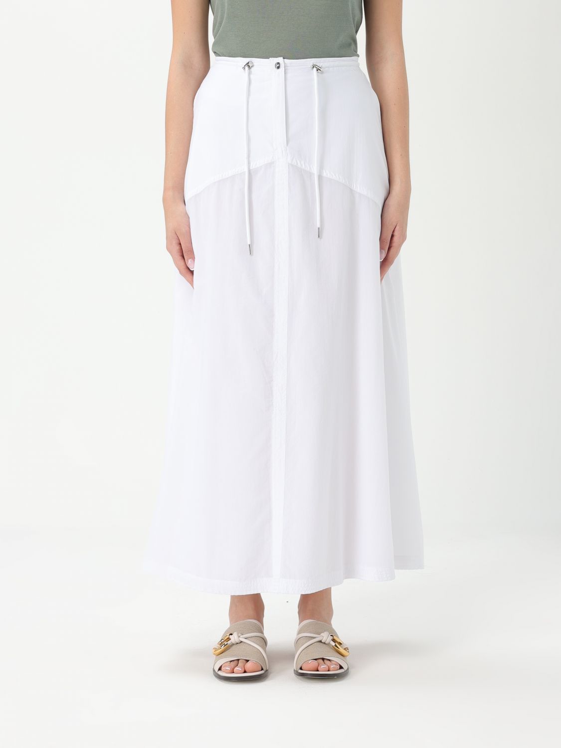 Skirt ADD Woman color White