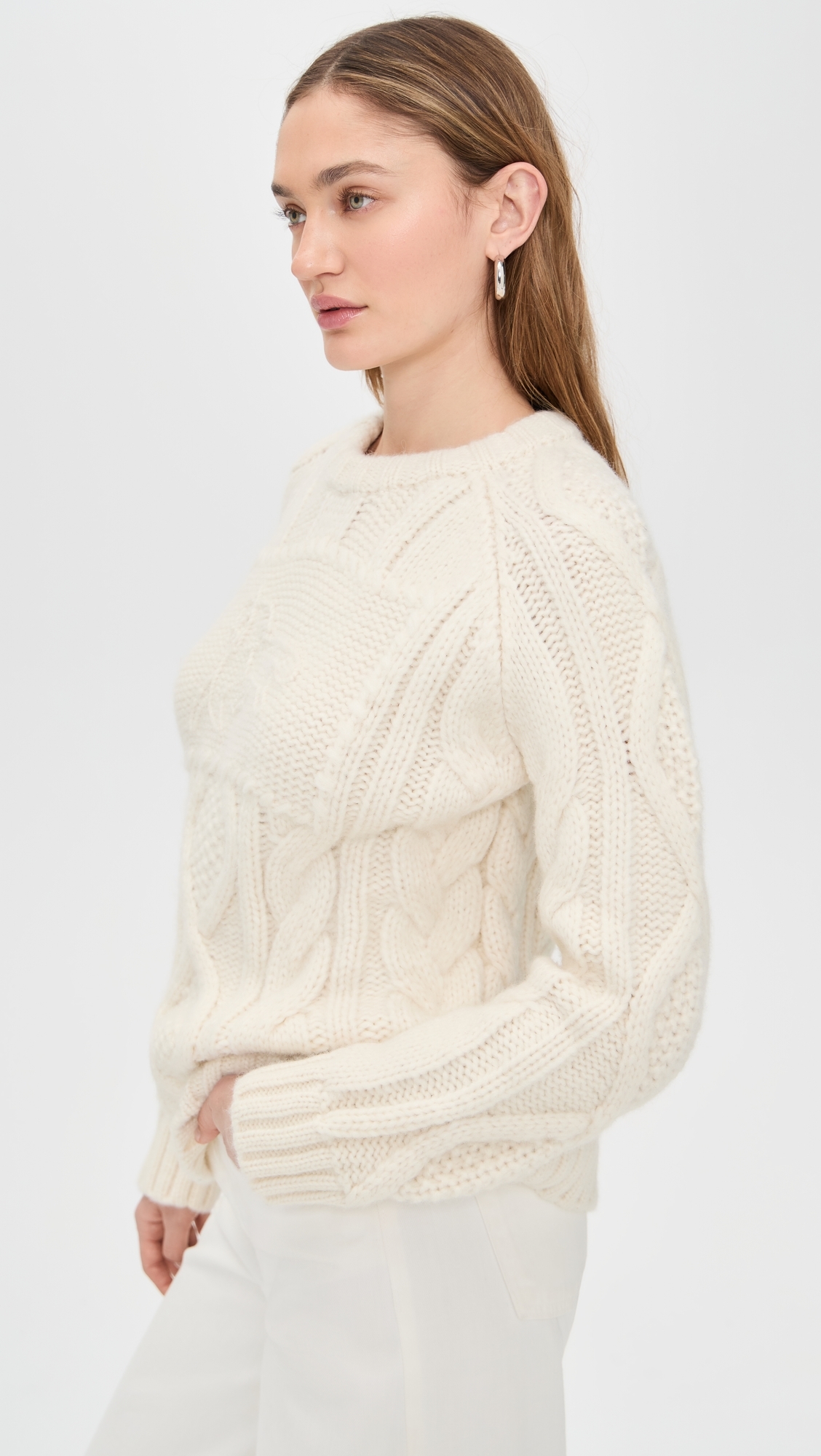 Bjorn Alpaca Crewneck Cream