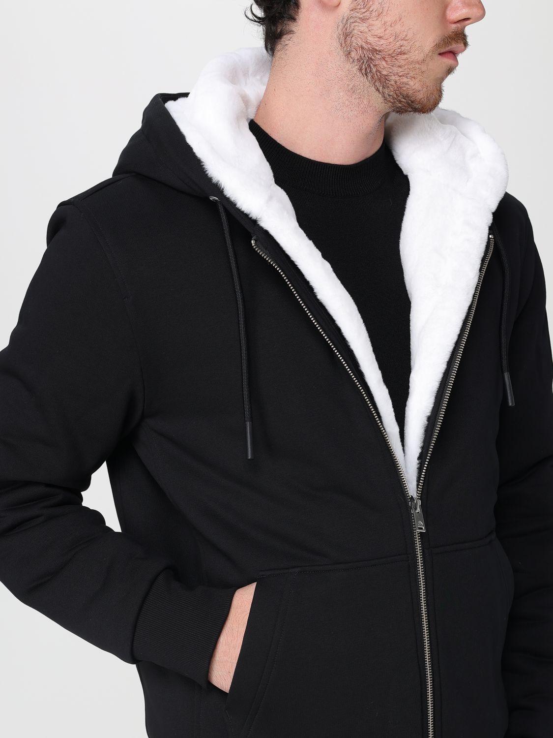 Jacket Men color Black 1