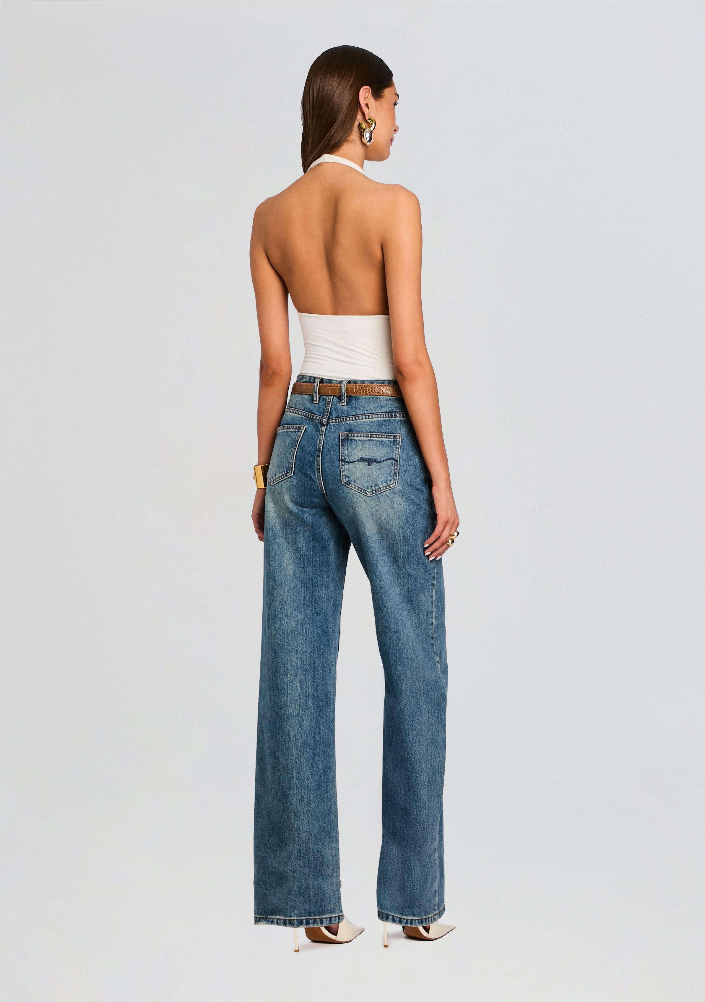Bamboo Halter Bodysuit