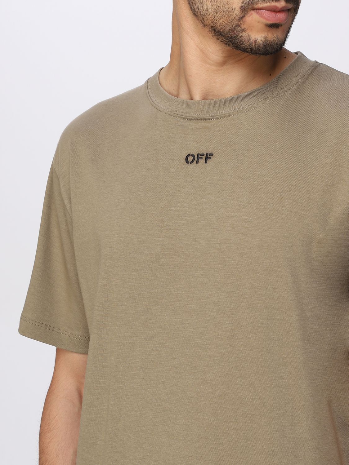 T-Shirt Men color Beige