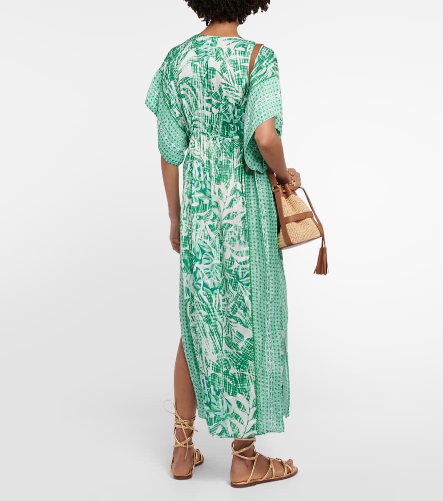 Poupette St Barth Amaya printed kaftan