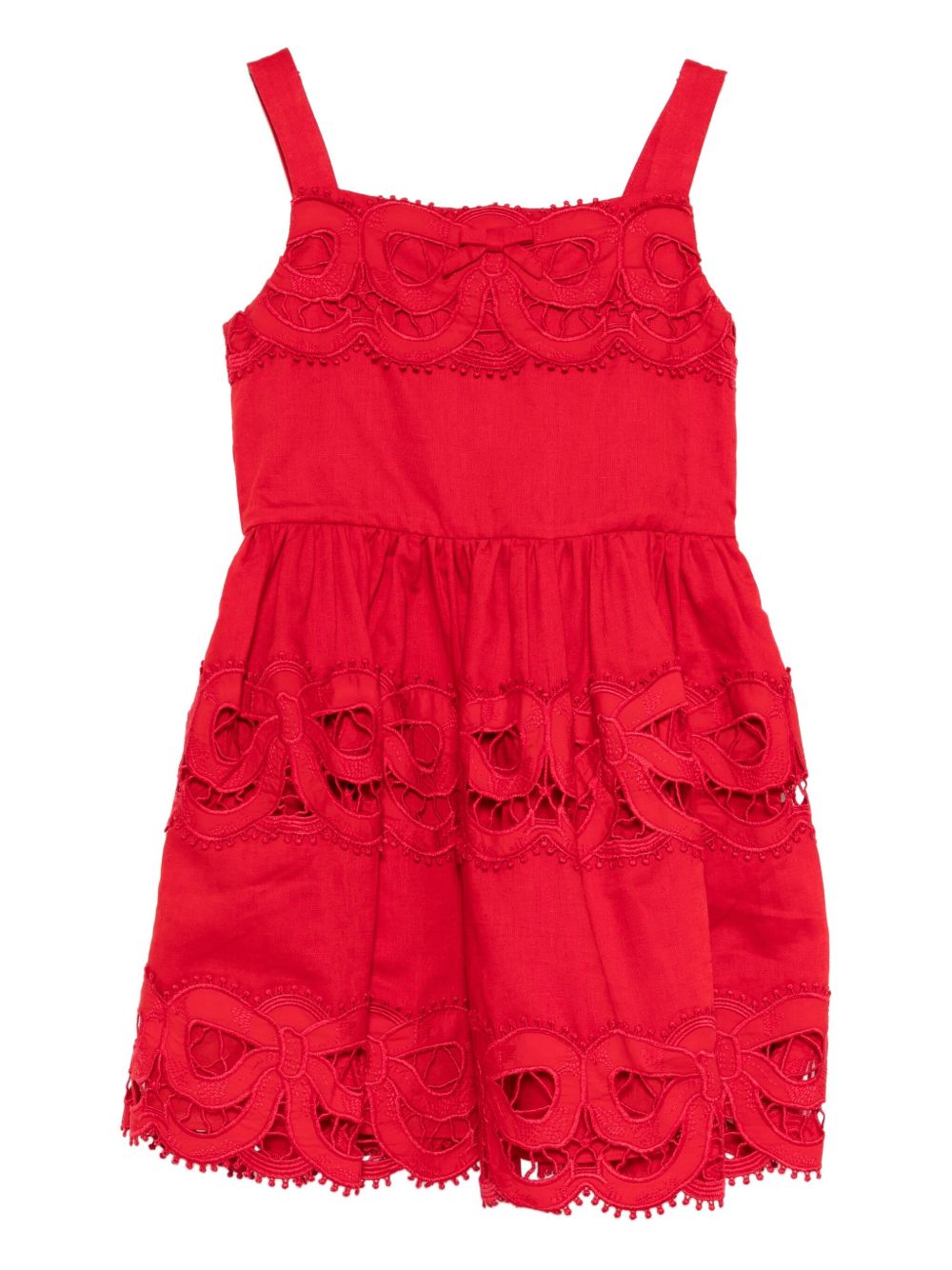 Bow dress - Red
