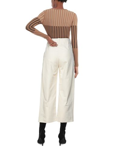 Woman Pants Ivory Size 10 Cotton, Linen