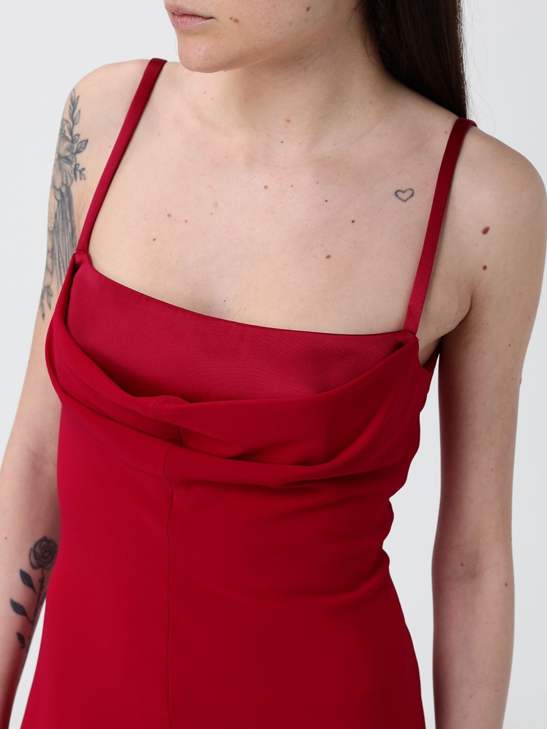Dress Woman color Geranium