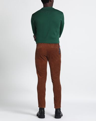 Man Pants Brown Size 28 Cotton, Elastane