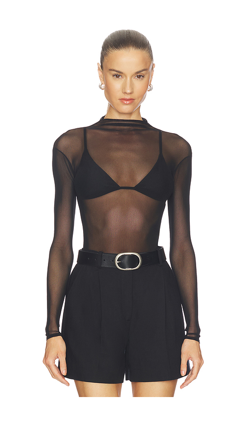 Mimchik BODY ELLE MESH in Black. Größe 0. Also , 4