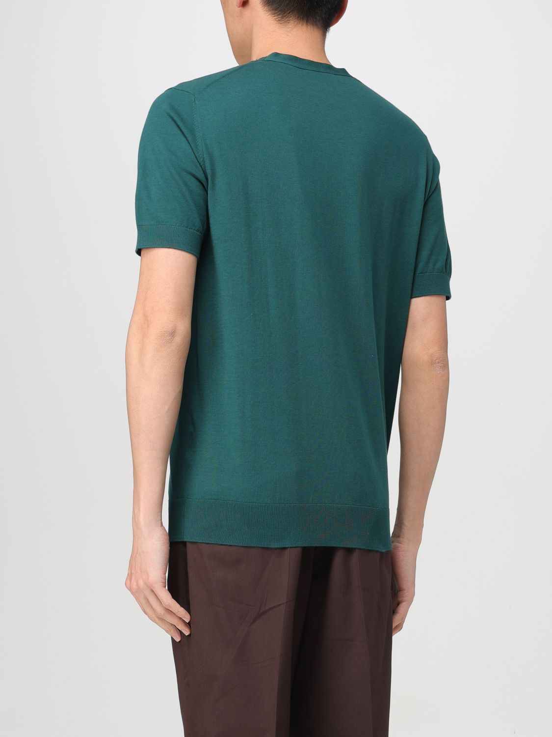 T-Shirt Men color Green