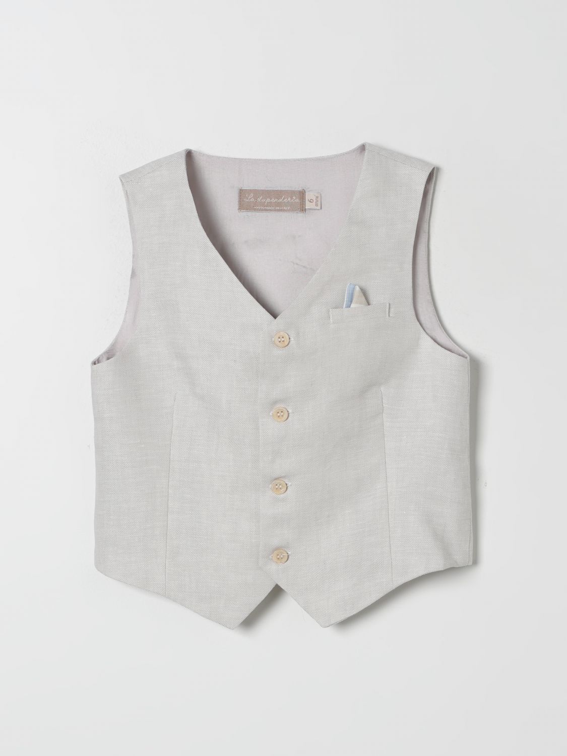 Waistcoat Kids color Grey