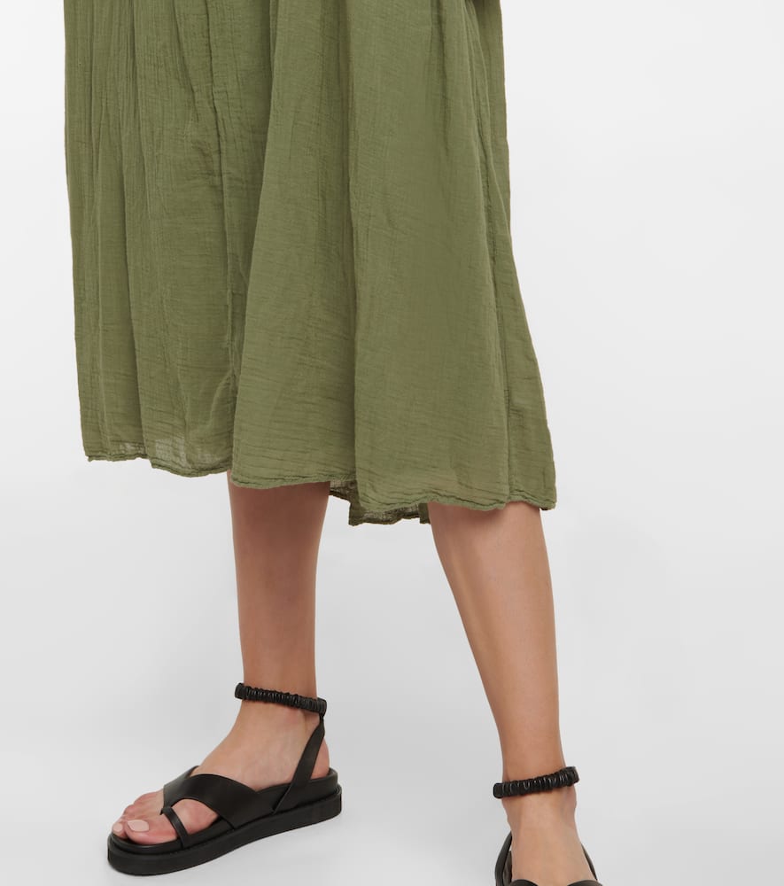 Frankie cotton voile midi dress
