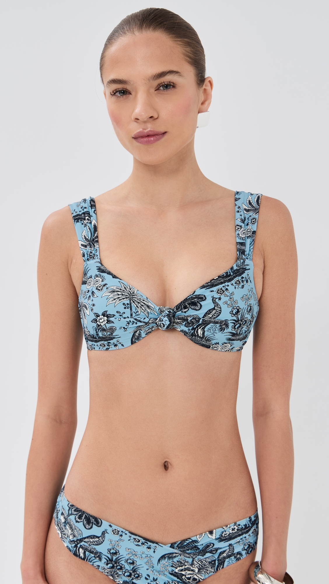 Janie Bikini Top SKY TOILE