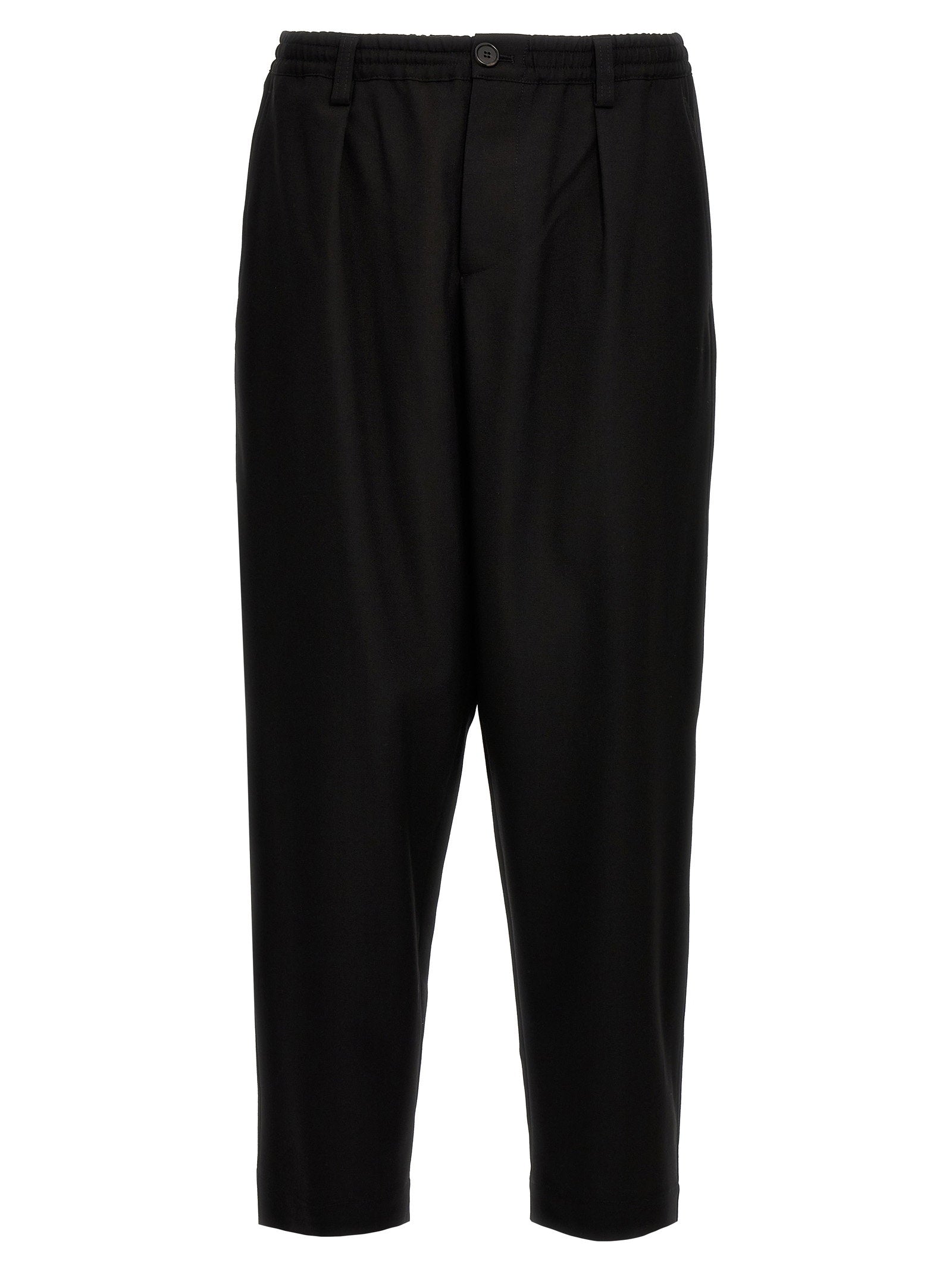 Tropical Wool Crop Pants