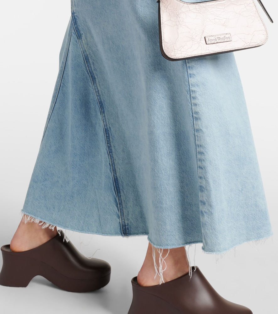 Dorothy denim maxi skirt