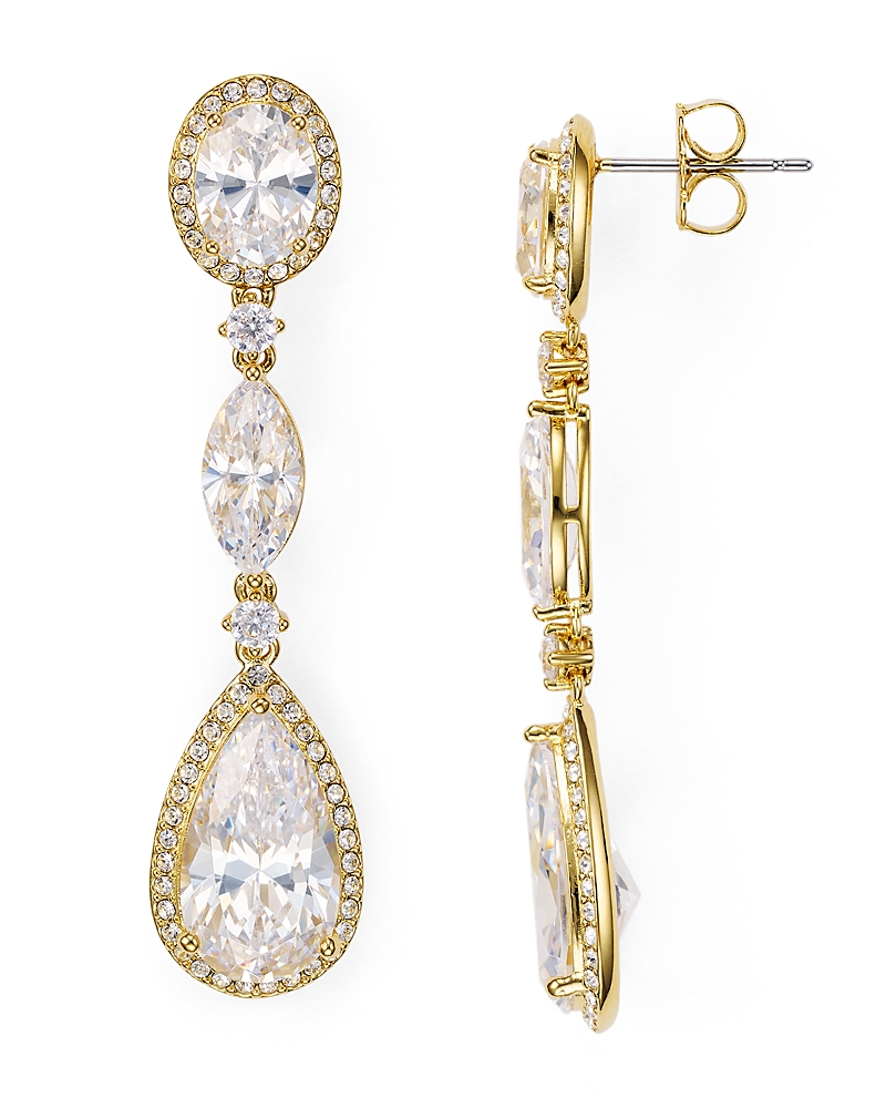 Oval Drop Earrings