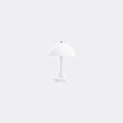 'panthella 160 V2' Led Portable Lamp, White Opal