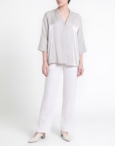 Woman Jacket Light grey Size 10 Viscose, Polyester