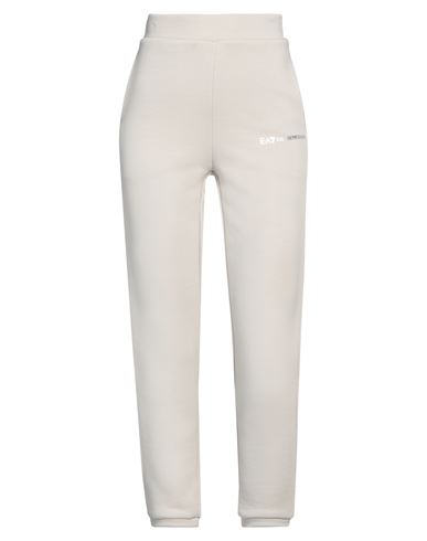 Ea7 Woman Pants Light grey Size S Cotton