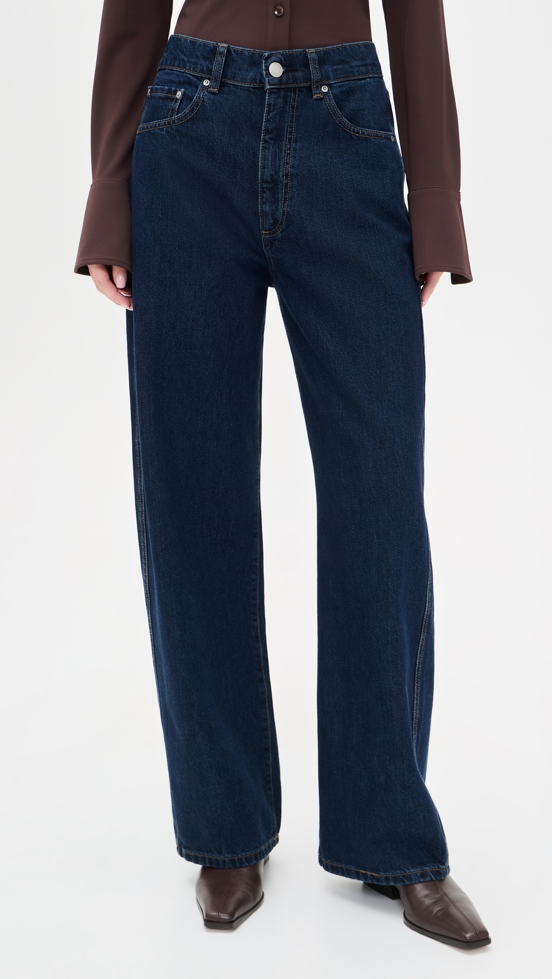 Taylor Relaxed Barrel High Rise Jeans Lake House