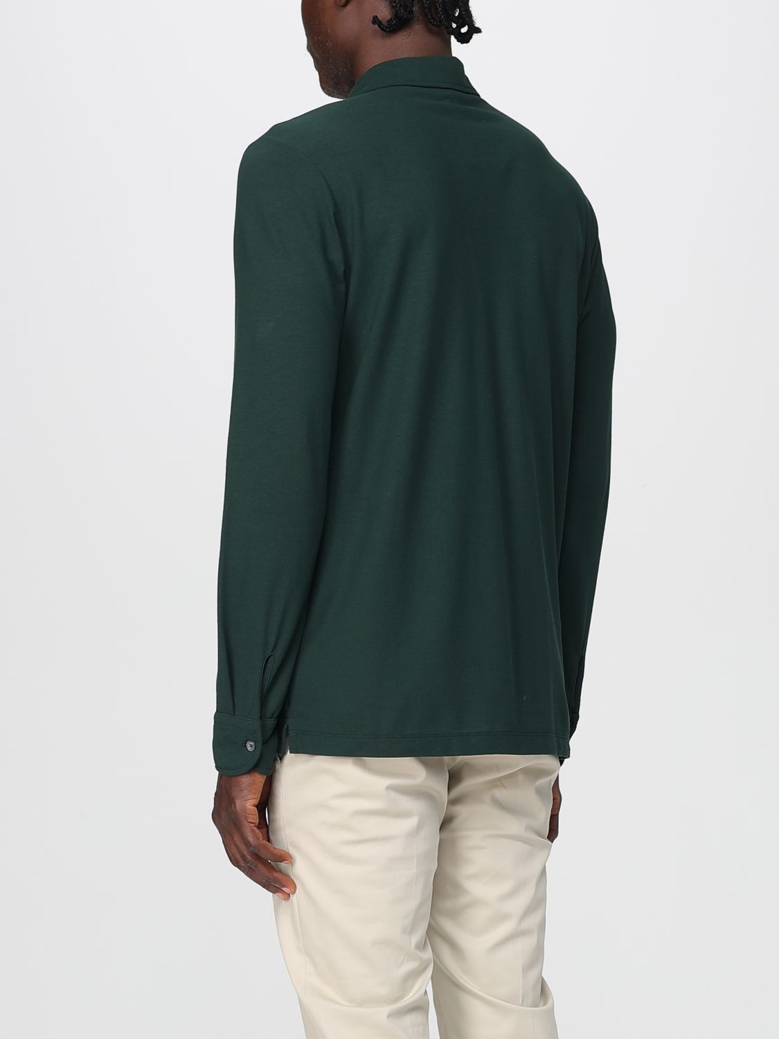 Shirt ZANONE Men color Green