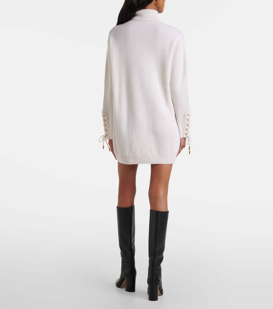 Ghinea wool and cashmere sweater dress