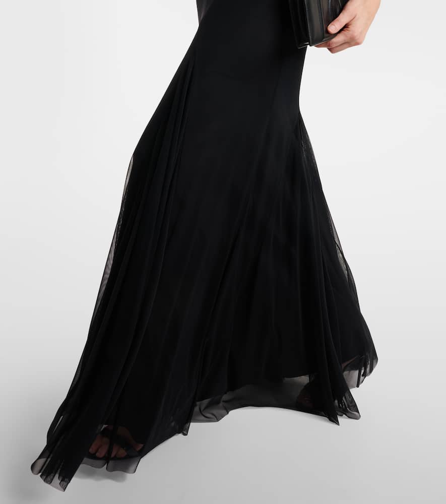 Satin corset dress