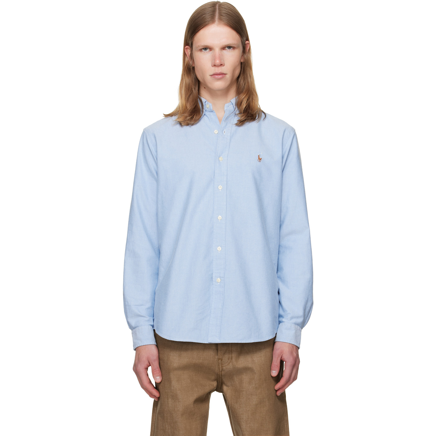 Blue 'The Iconic Oxford' Shirt