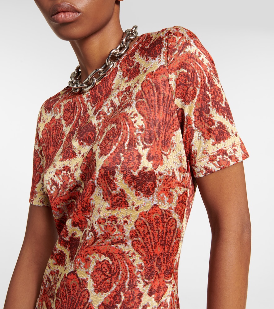 Printed maxi dress