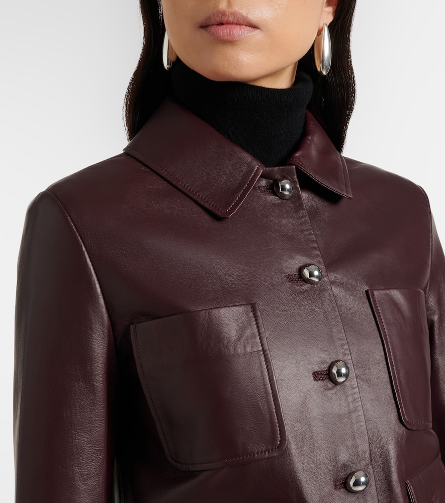 Leather jacket