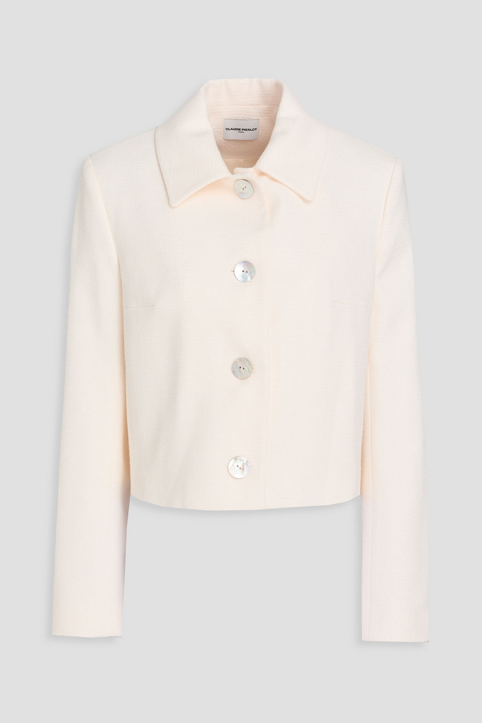 Claudie Pierlot - Volcano bouclé-tweed jacket - White - FR 42