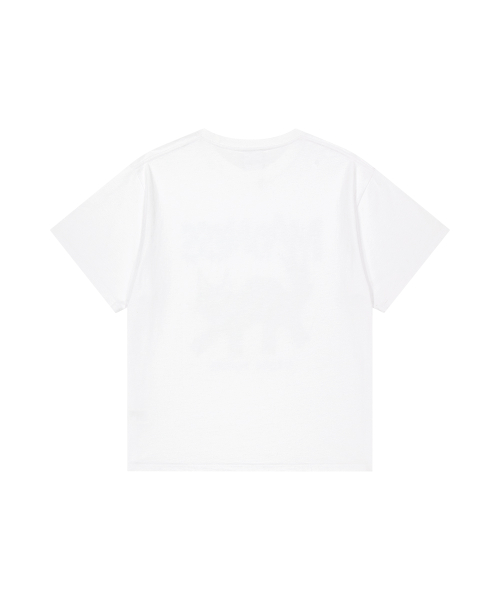 MADNESS CAT TEE WHITE