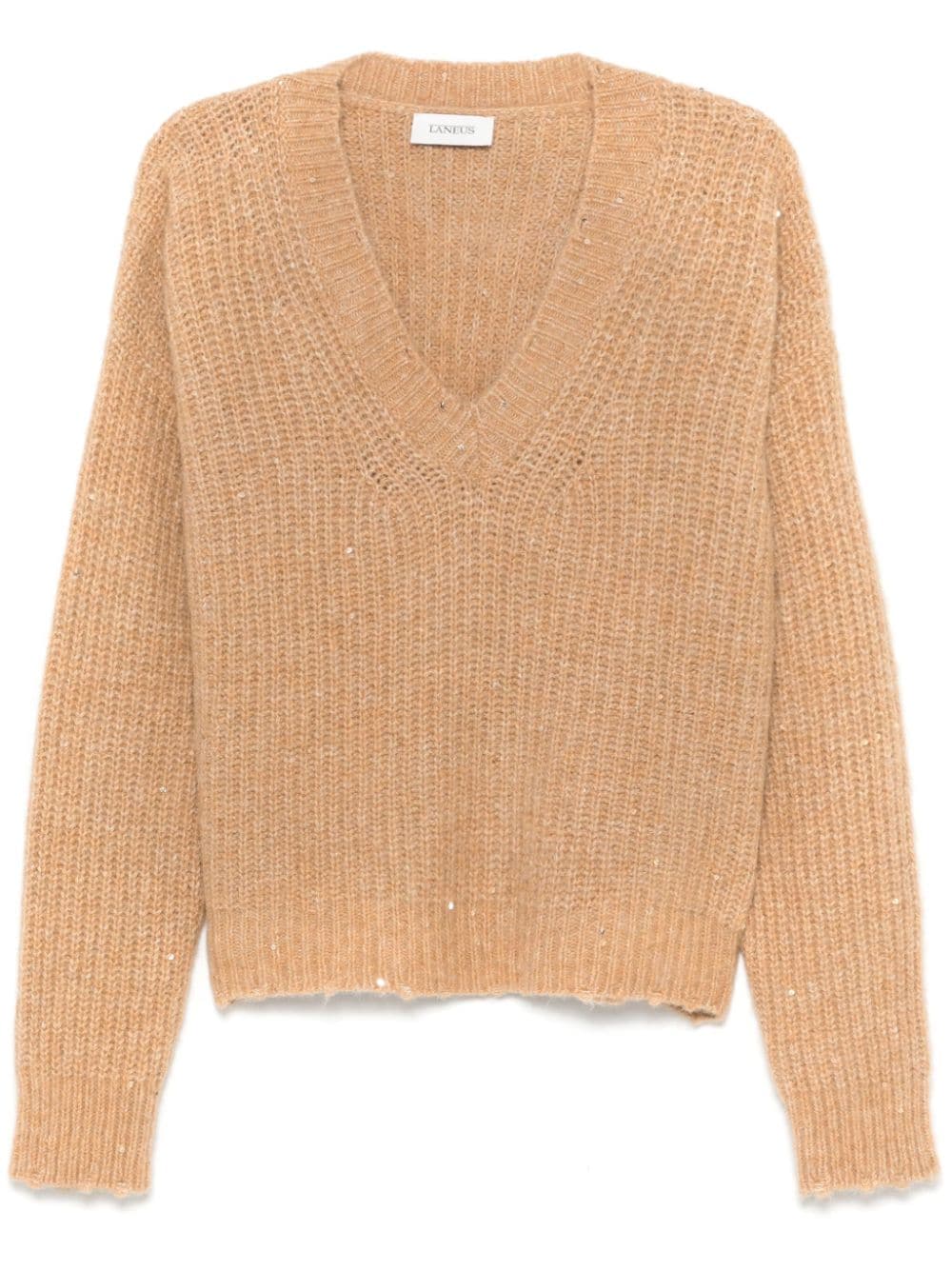 Sequined sweater - Neutrals