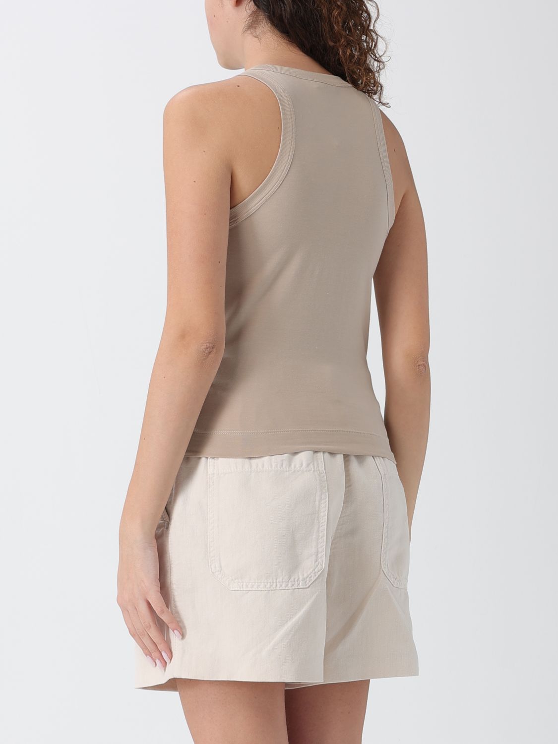Top Woman color Beige