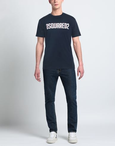 Man T-shirt Midnight blue