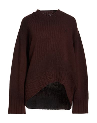 Woman Sweater Chocolate brown Size 4 Wool, Cashmere