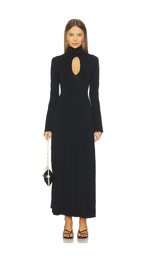 Cult Gaia Santo Dress in Black - Black. XS also in L